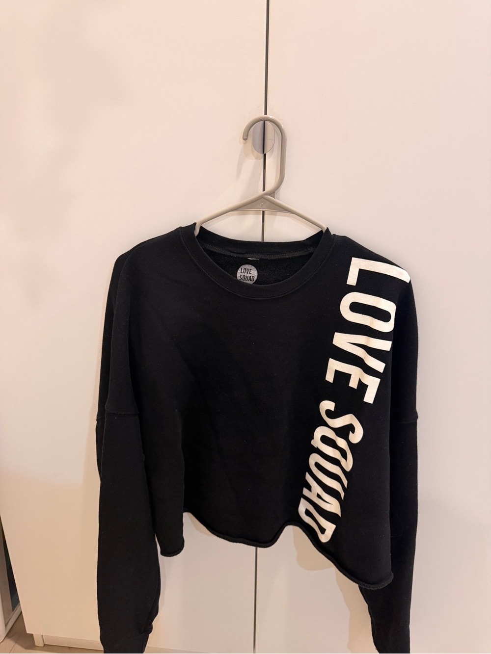 Love Squared Black Kids Crewneck Sweatshirt
